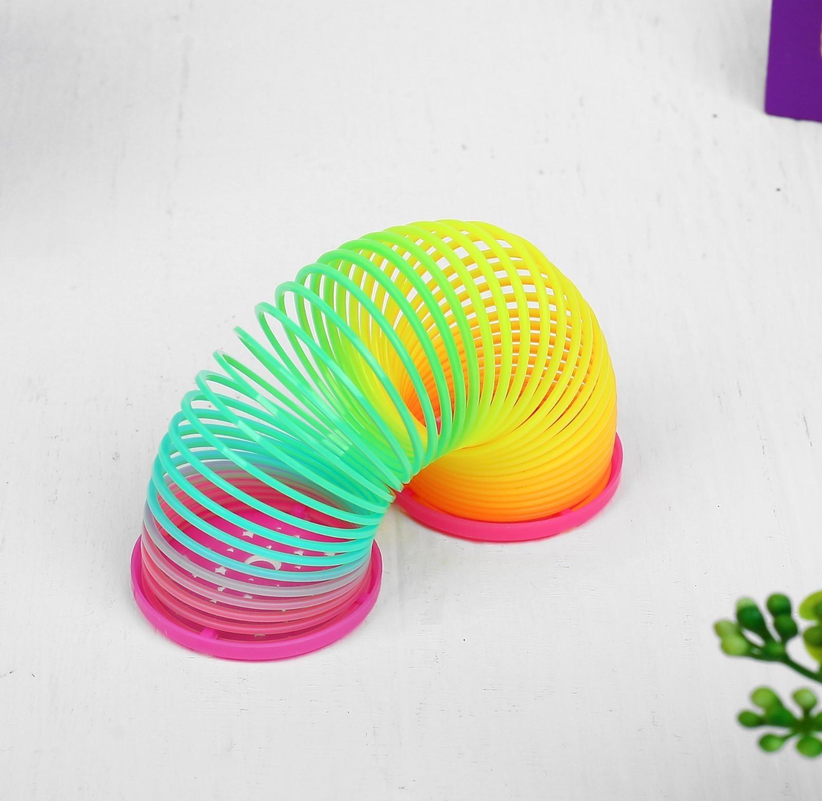 Пружинка-радуга «Звёздочки», 1 шт.