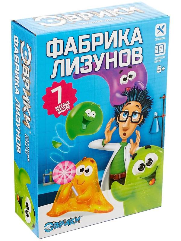 Научные опыты «Фабрика лизунов»