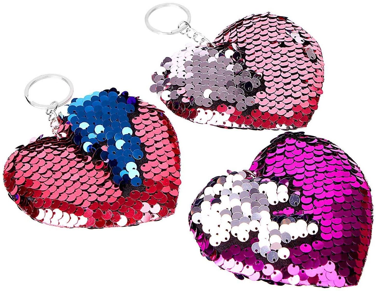 Мягкий брелок-хамелеон «Сердце», цвета МИКС