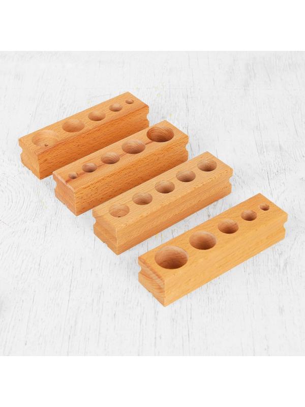 Развивающий набор цилиндров «Больше-меньше»