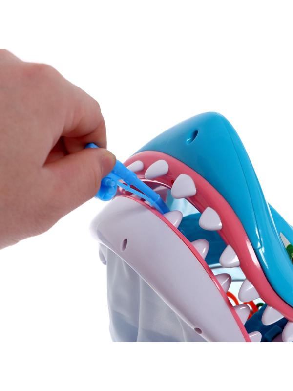 Настольная игра «Акула атакует», удочки, кубик