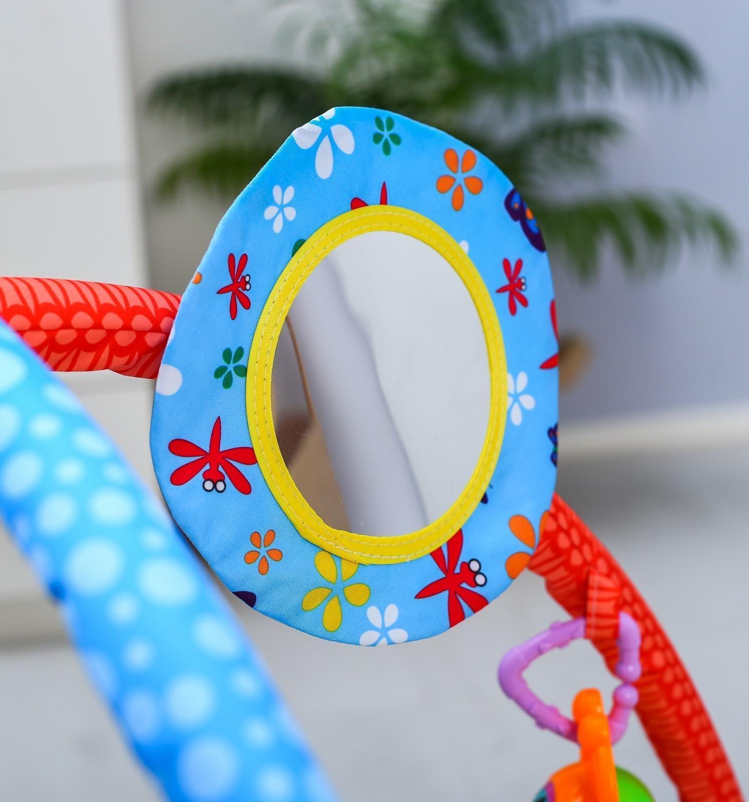 Развивающий коврик с дугами «Слоник» 6 элем.без музыки, р-р 85х85х0,5 см.