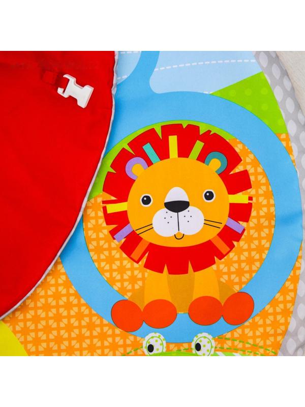 Развивающий коврик «Ежик и друзья», с дугами и погремушками