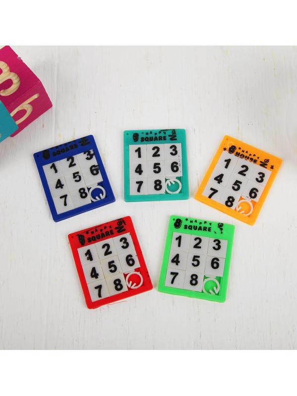 Головоломка-пятнашка «Цифры», цвета МИКС
