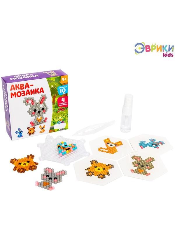 Аквамозаика для детей «Лесные зверята»