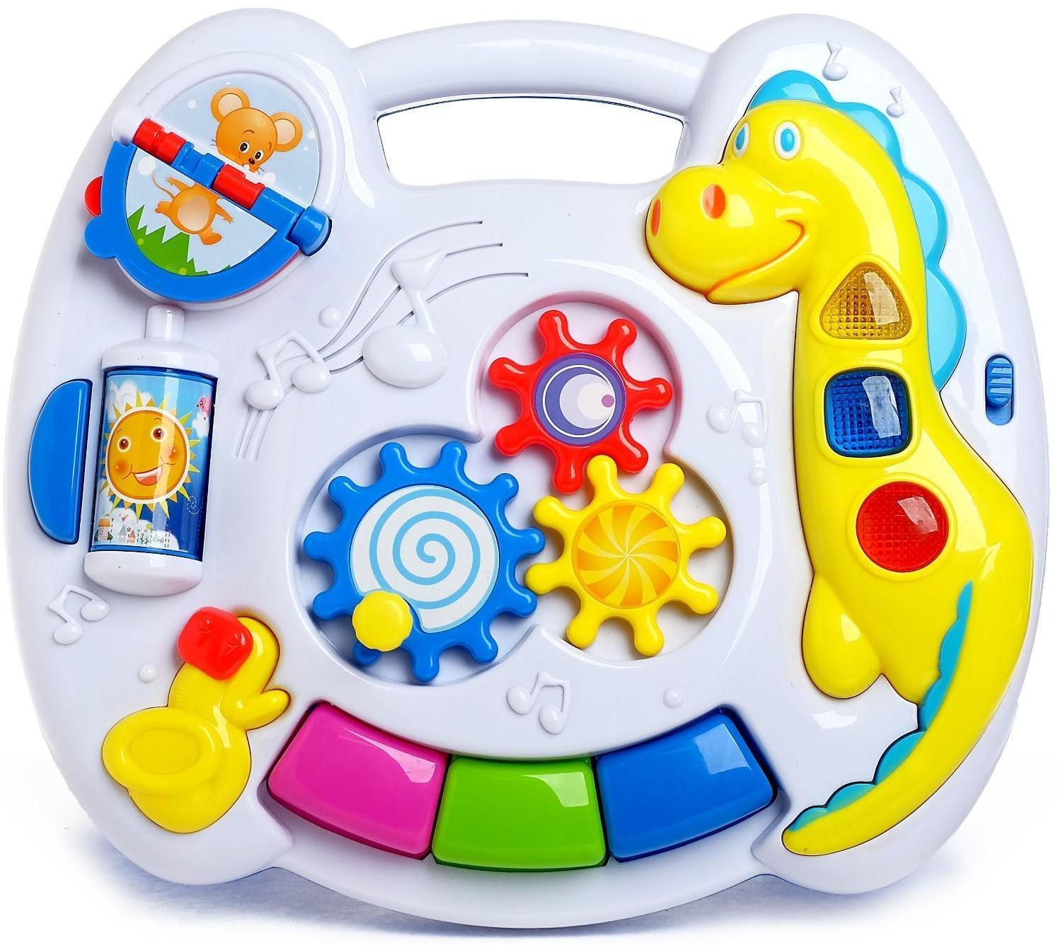 Детский столик-подвеска «Солнышко», световые и звуковые эффекты, работает от батареек