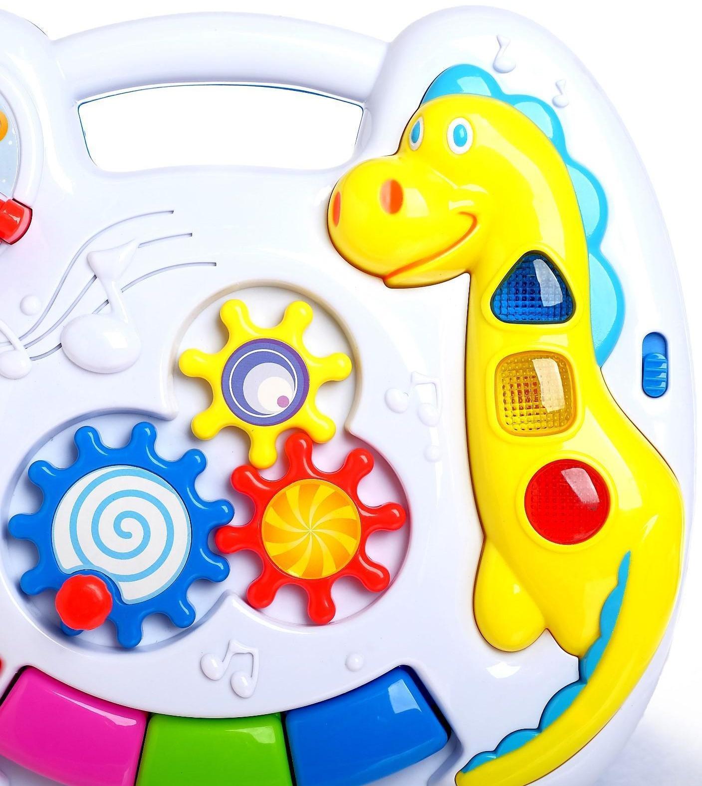 Детский столик-подвеска «Солнышко», световые и звуковые эффекты, работает от батареек