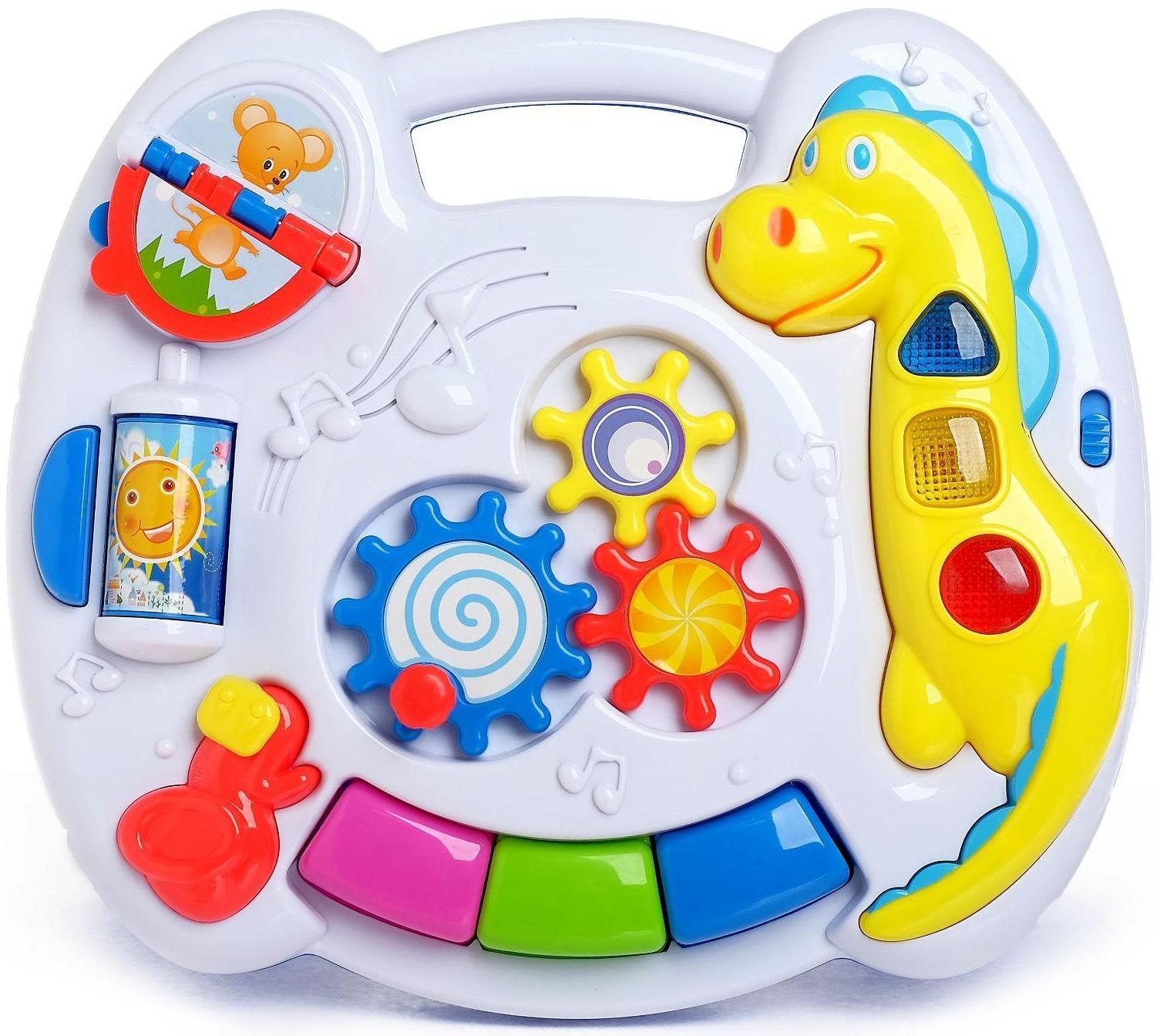 Детский столик-подвеска «Солнышко», световые и звуковые эффекты, работает от батареек