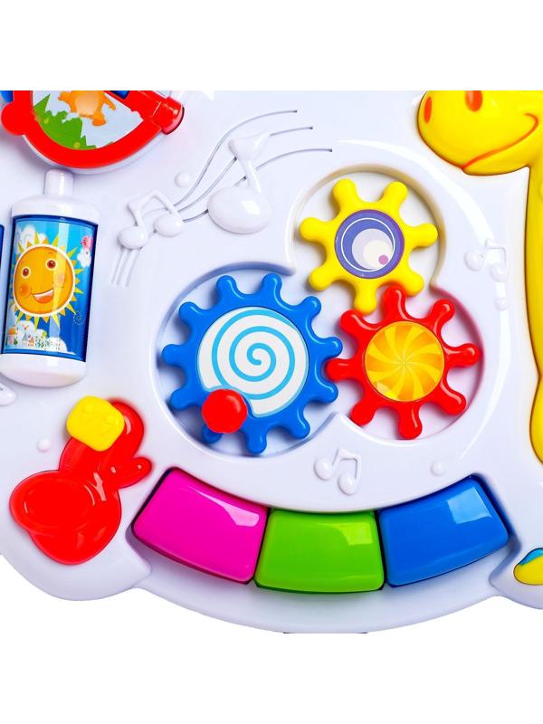 Детский столик-подвеска «Солнышко», световые и звуковые эффекты, работает от батареек