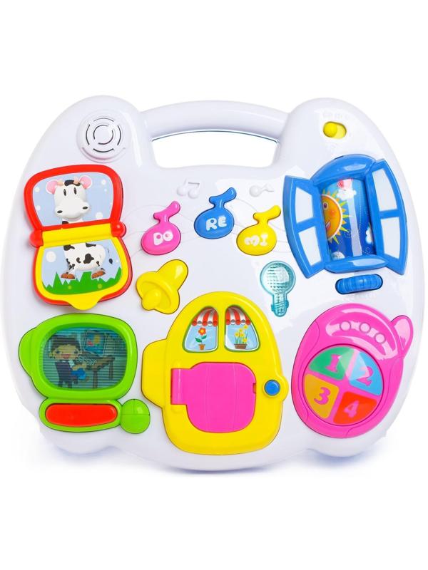 Детский столик-подвеска «Домик», световые и звуковые эффекты, работает от батареек