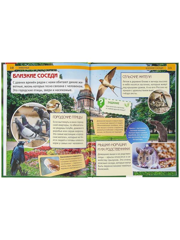 Энциклопедия с развивающими заданиями «Животные»