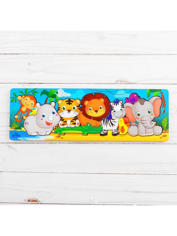 Головоломка логическая «Африка», 30 х10 см