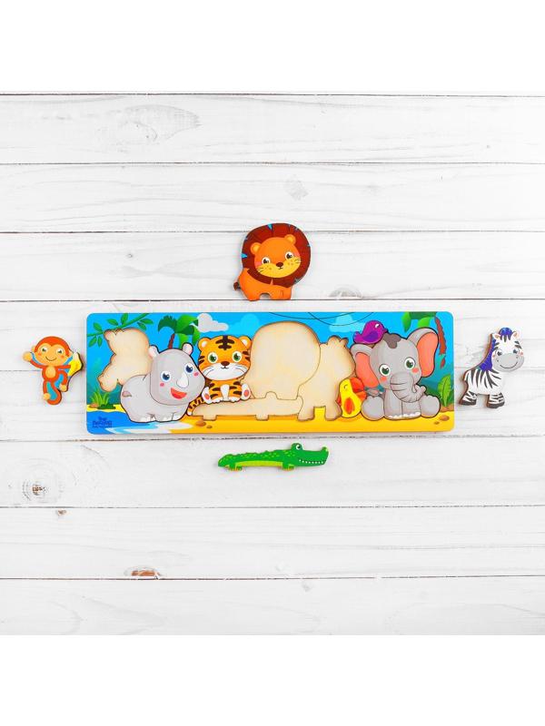 Головоломка логическая «Африка», 30 х10 см