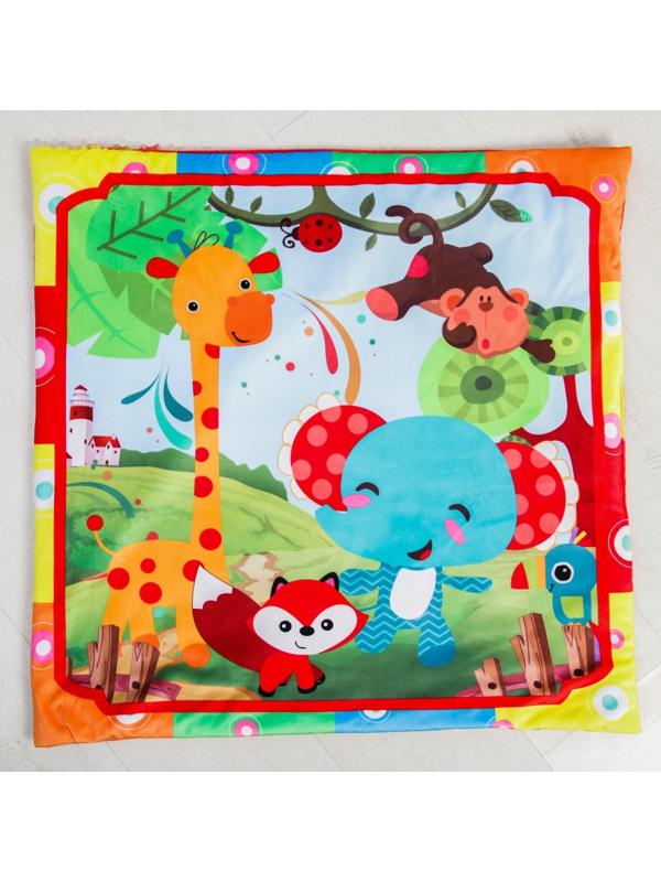 Развивающий коврик с дугами «Слоник и друзья», 5 элем. с музыкой