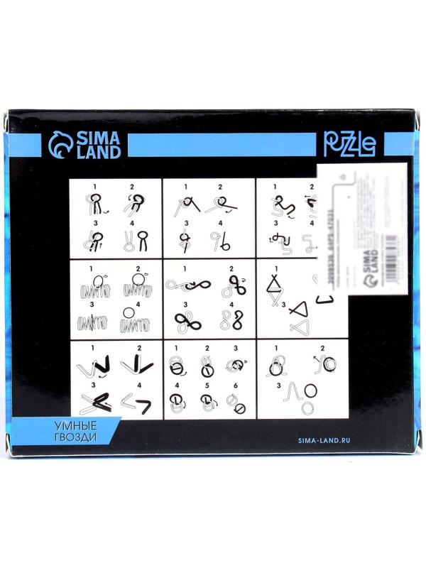 Набор металлических головоломок 6 шт. №1