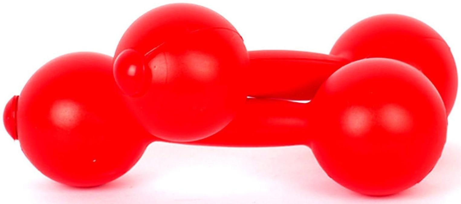 Гантели пластмассовые 0,8 кг, 2 шт. с наполнителем