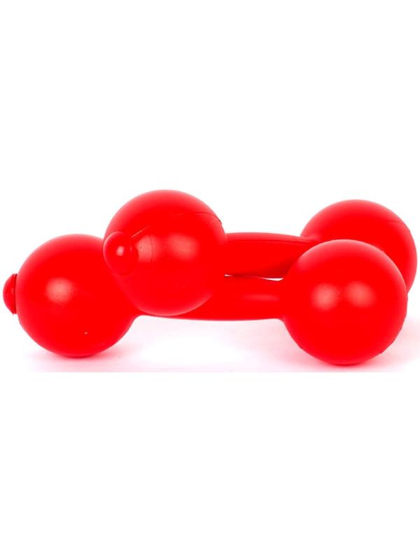 Гантели пластмассовые 0,8 кг, 2 шт. с наполнителем