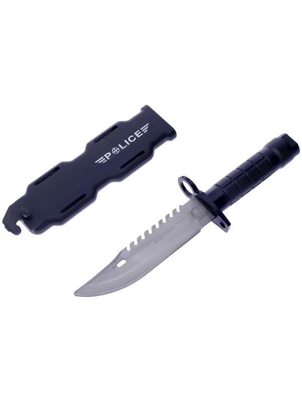 Набор полицейского «Бесстрашный офицер», световые, звуковые эффекты: с гранатой и ножом