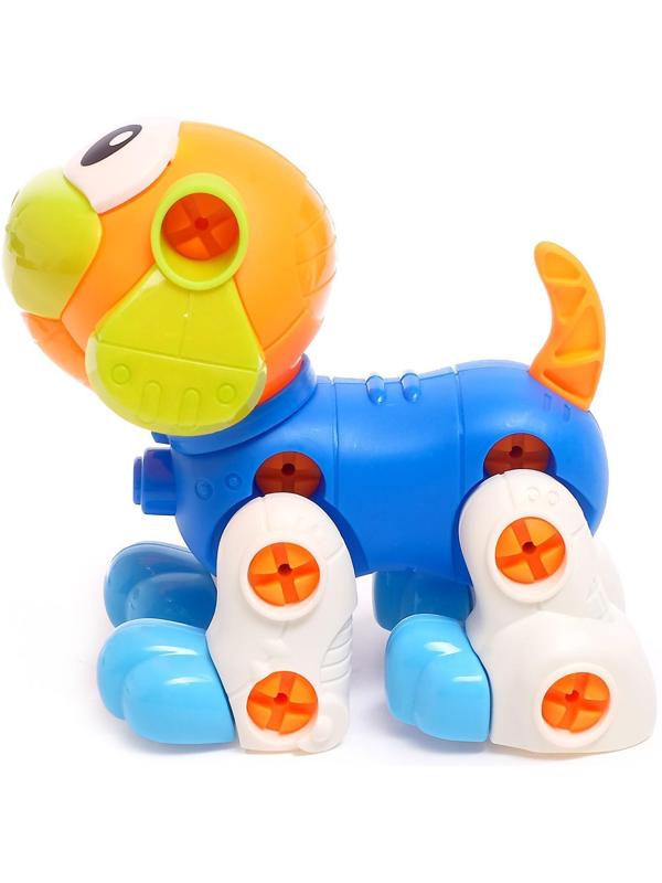 Конструктор винтовой «Собачка», 43 детали, с отвёрткой