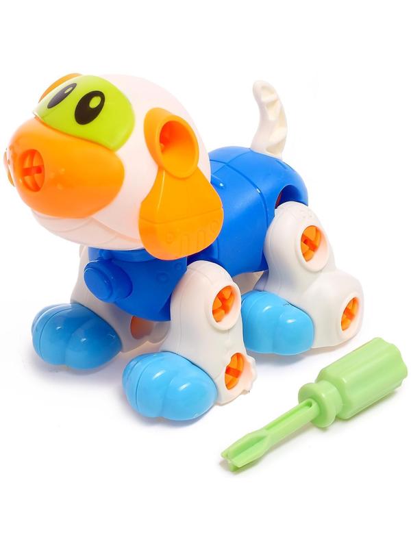 Конструктор винтовой «Собачка», 43 детали, с отвёрткой