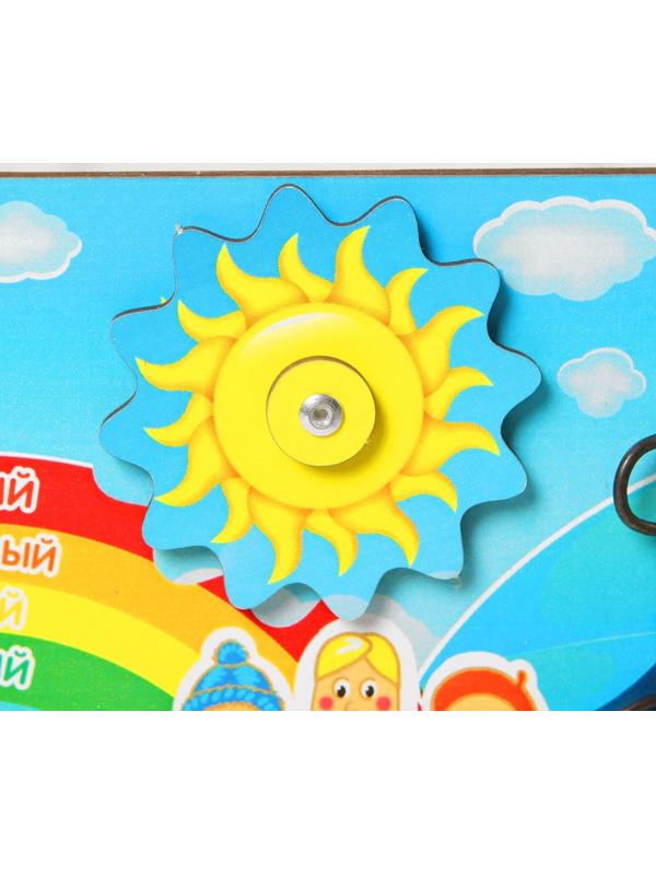 Бизиборд «Право-лево», шнурок в комплекте, МИКС