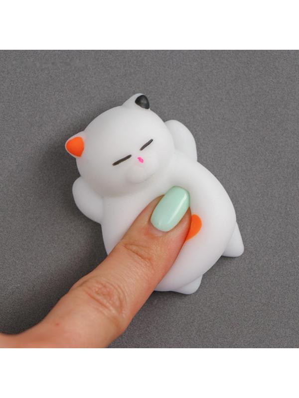 Мялка-антистресс «Кошечка», цвет белый