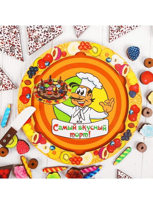 Развивающая игра «Торт» 54 элемента, 5 слоёв