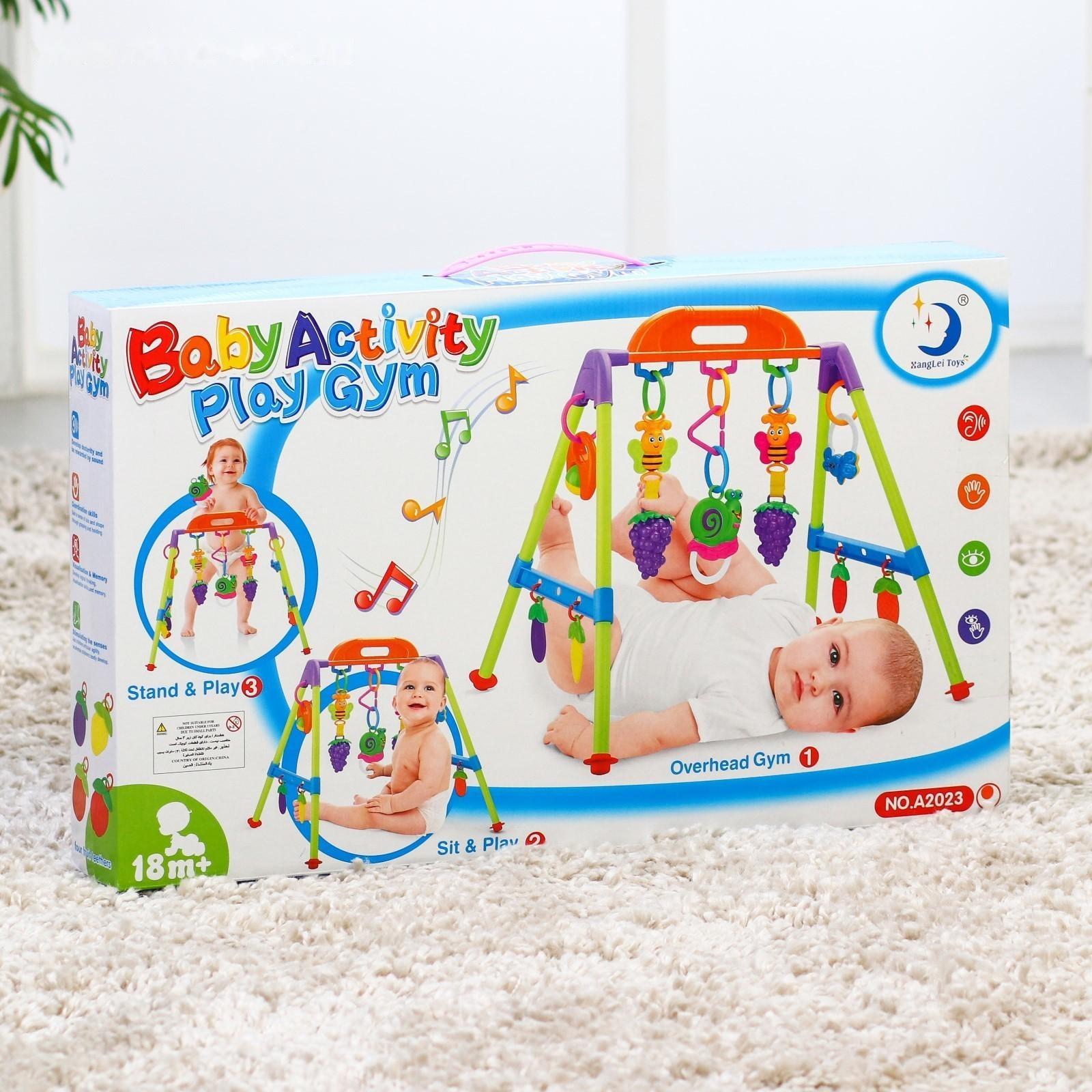 Игровой развивающий центр «Улиточка», с погремушками