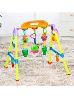 Игровой развивающий центр «Улиточка», с погремушками