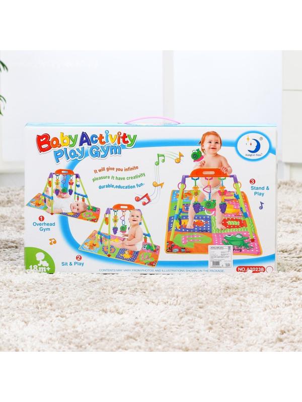 Игровой развивающий центр «Улиточка», с погремушками