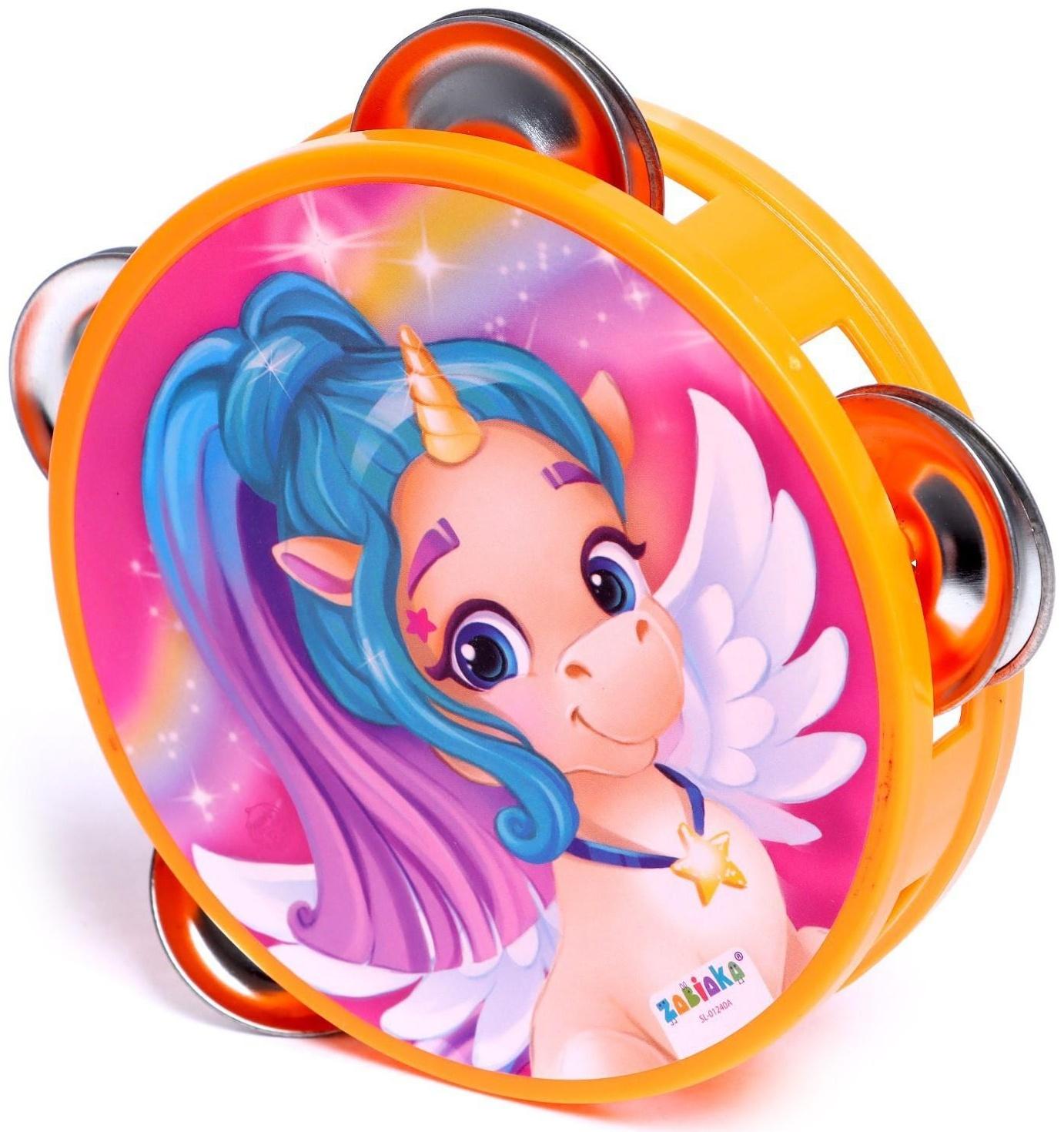 Музыкальная игрушка «Бубен: Танцуй и пой», МИКС