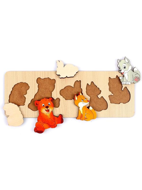 Рамка-вкладыш «Дикие животные»