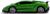 Машина металлическая LAMBORGHINI GALLARDO LP 570-4 SUPERLEGGERA, 1:64, цвет зелёный