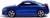 Машина металлическая AUDI TT COUPE, 1:43, цвет синий
