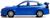 Машина металлическая SUBARU WRX STI, 1:43, цвет синий