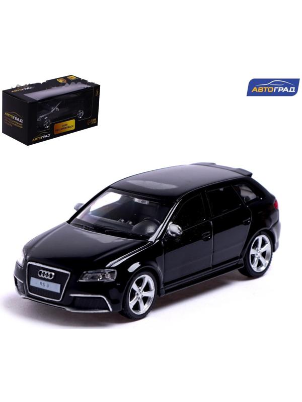 Машина металлическая AUDI RS3 SPORTBACK, 1:43, цвет чёрный