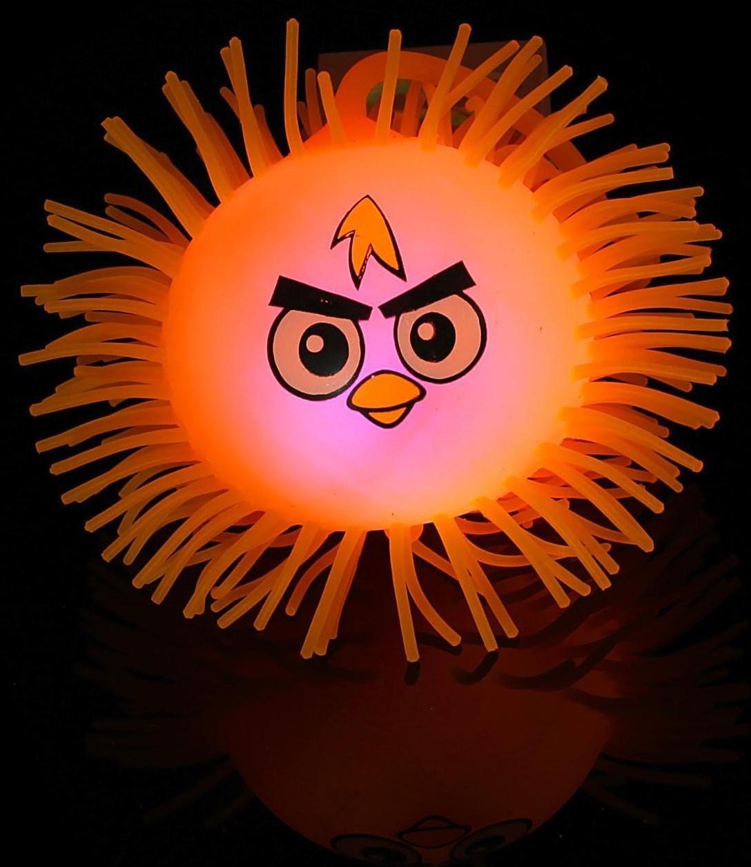 Ёжка «Феликс», резиновый, световой, цвета МИКС, d=9 см