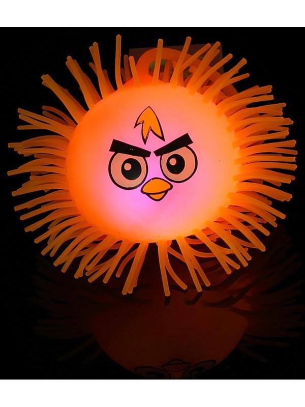 Ёжка «Феликс», резиновый, световой, цвета МИКС, d=9 см