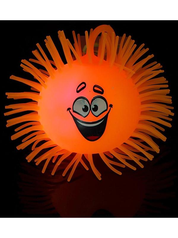 Ёжка «Гарри», резиновый, световой, цвета МИКС, d=9 см