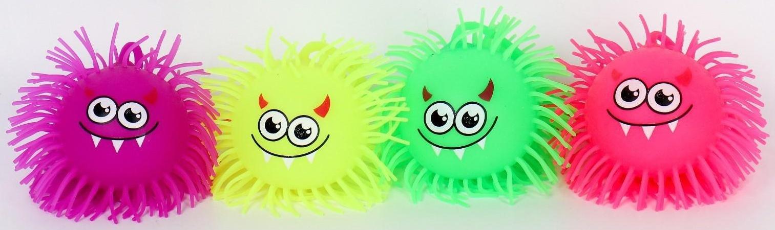 Ёжка «Томми», резиновый, световой, цвета МИКС, d=9 см