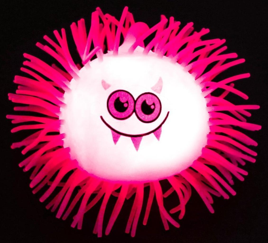 Ёжка «Томми», резиновый, световой, цвета МИКС, d=9 см