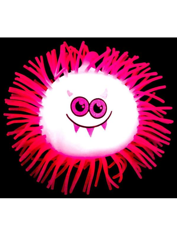 Ёжка «Томми», резиновый, световой, цвета МИКС, d=9 см