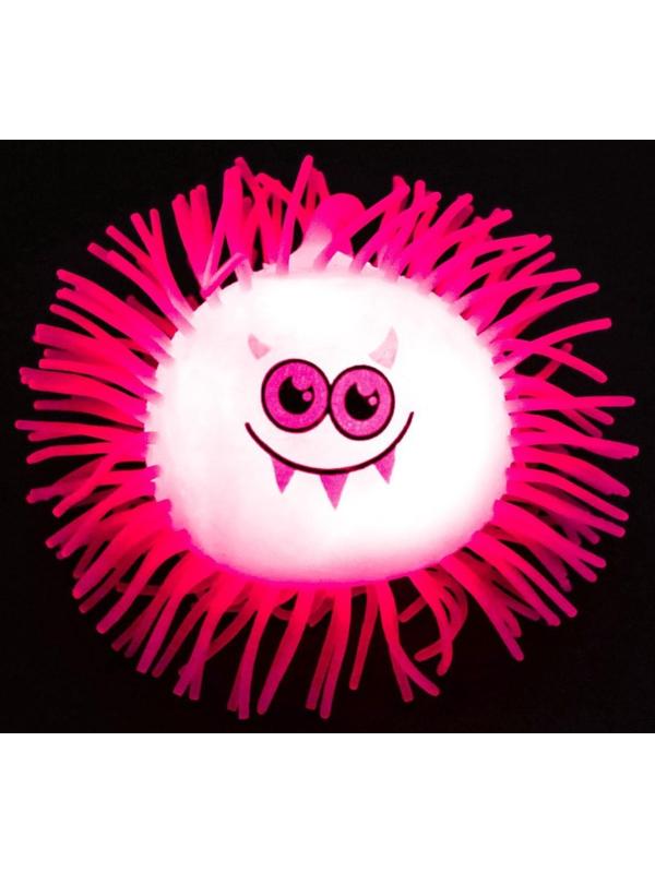 Ёжка «Томми», резиновый, световой, цвета МИКС, d=9 см