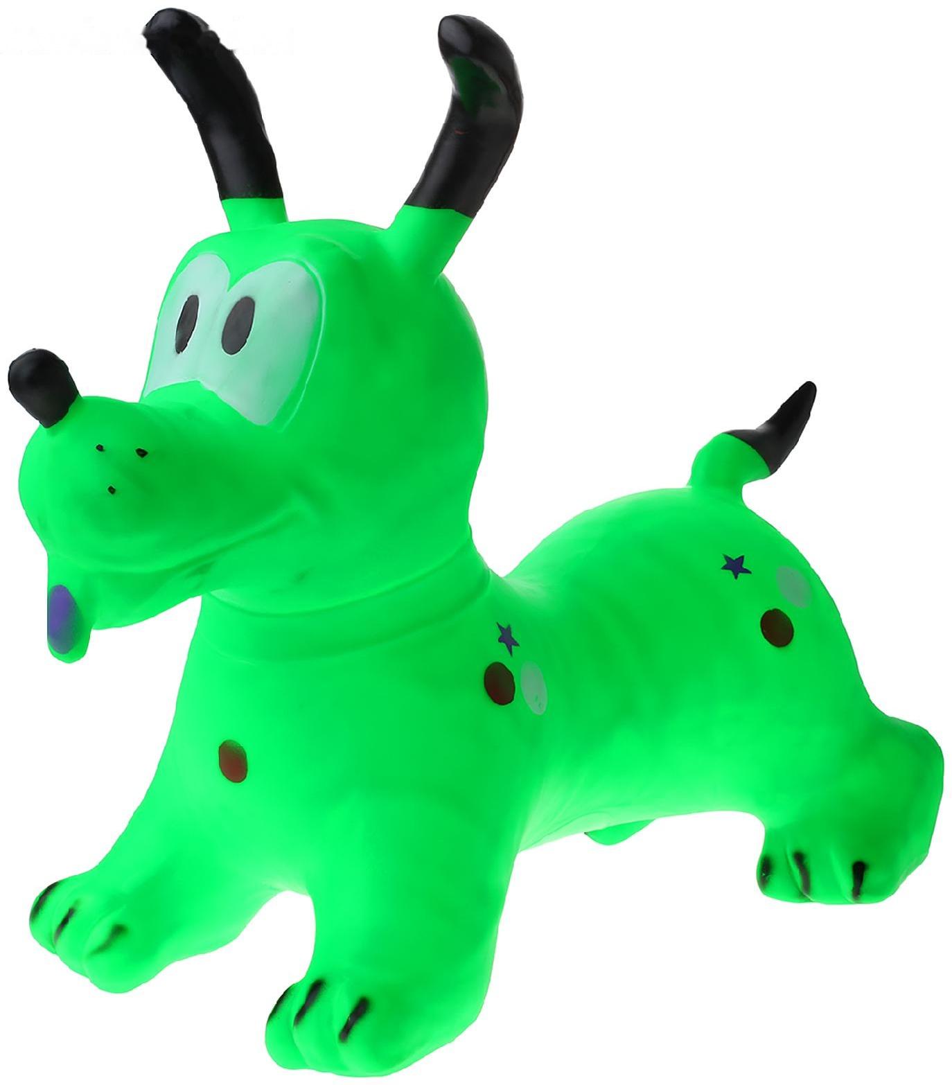 Попрыгун «Собачка», 58 х 35 х 58 см, 1300 г, цвета МИКС