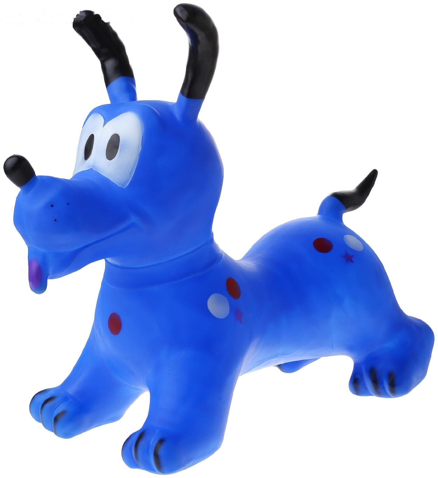 Попрыгун «Собачка», 58 х 35 х 58 см, 1300 г, цвета МИКС