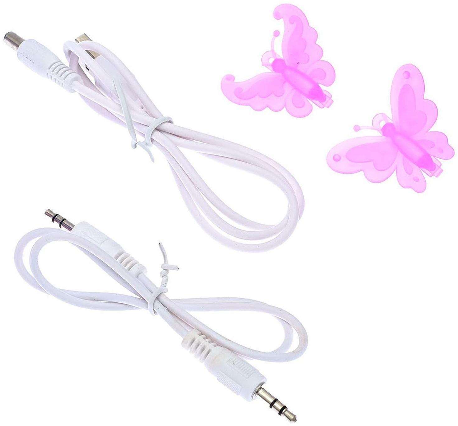 Пианино «Мечта девочки», с USB и MP3 - разъёмами, стульчиком, зеркалом, микрофоном