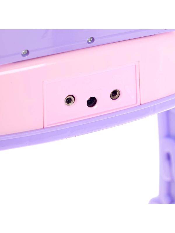 Пианино «Мечта девочки», с USB и MP3 - разъёмами, стульчиком, зеркалом, микрофоном