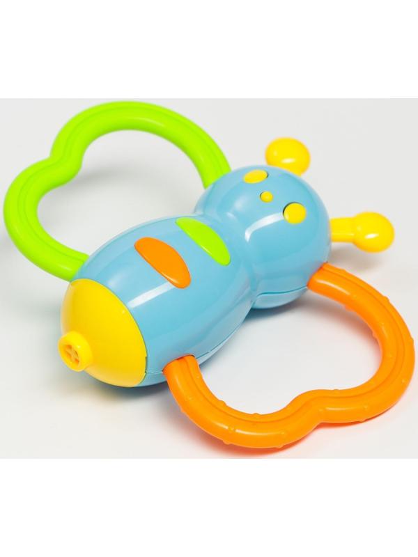 Погремушка «Бабочка-дудочка» цвет МИКС