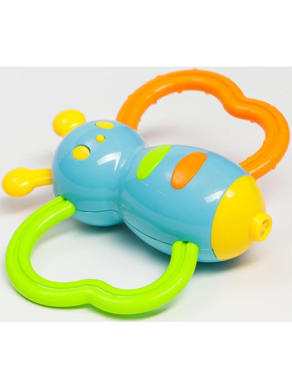 Погремушка «Бабочка-дудочка» цвет МИКС