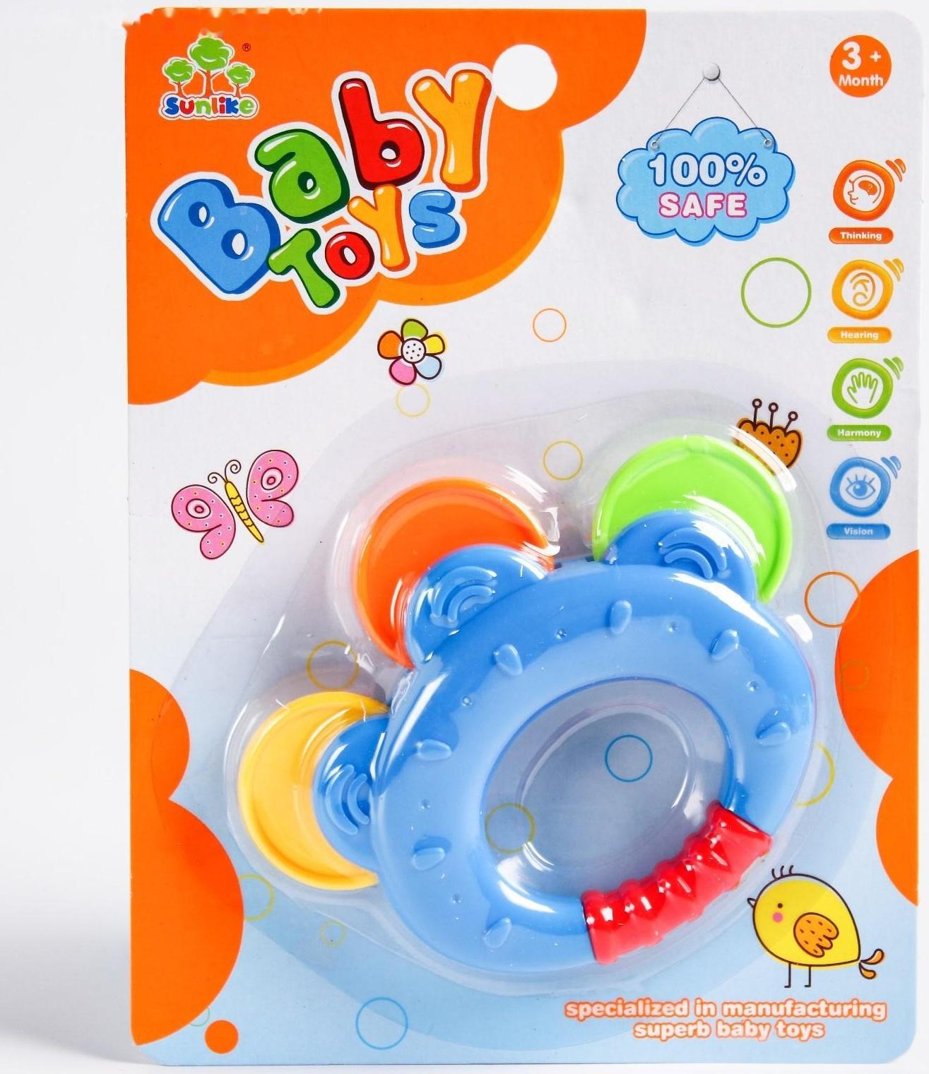 Погремушка «Веер», цвета МИКС